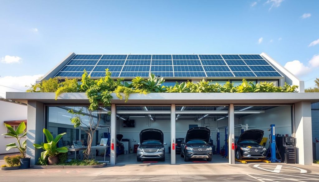 energiahatékony autószerviz